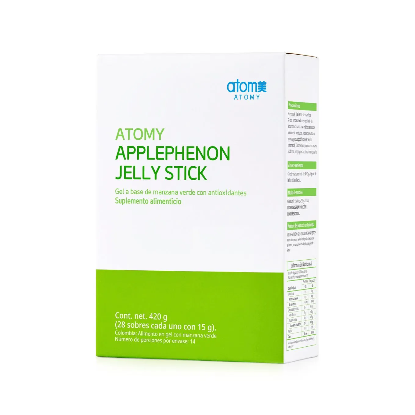 Gel de Manzana Verde (x28 sobres) - Image 3